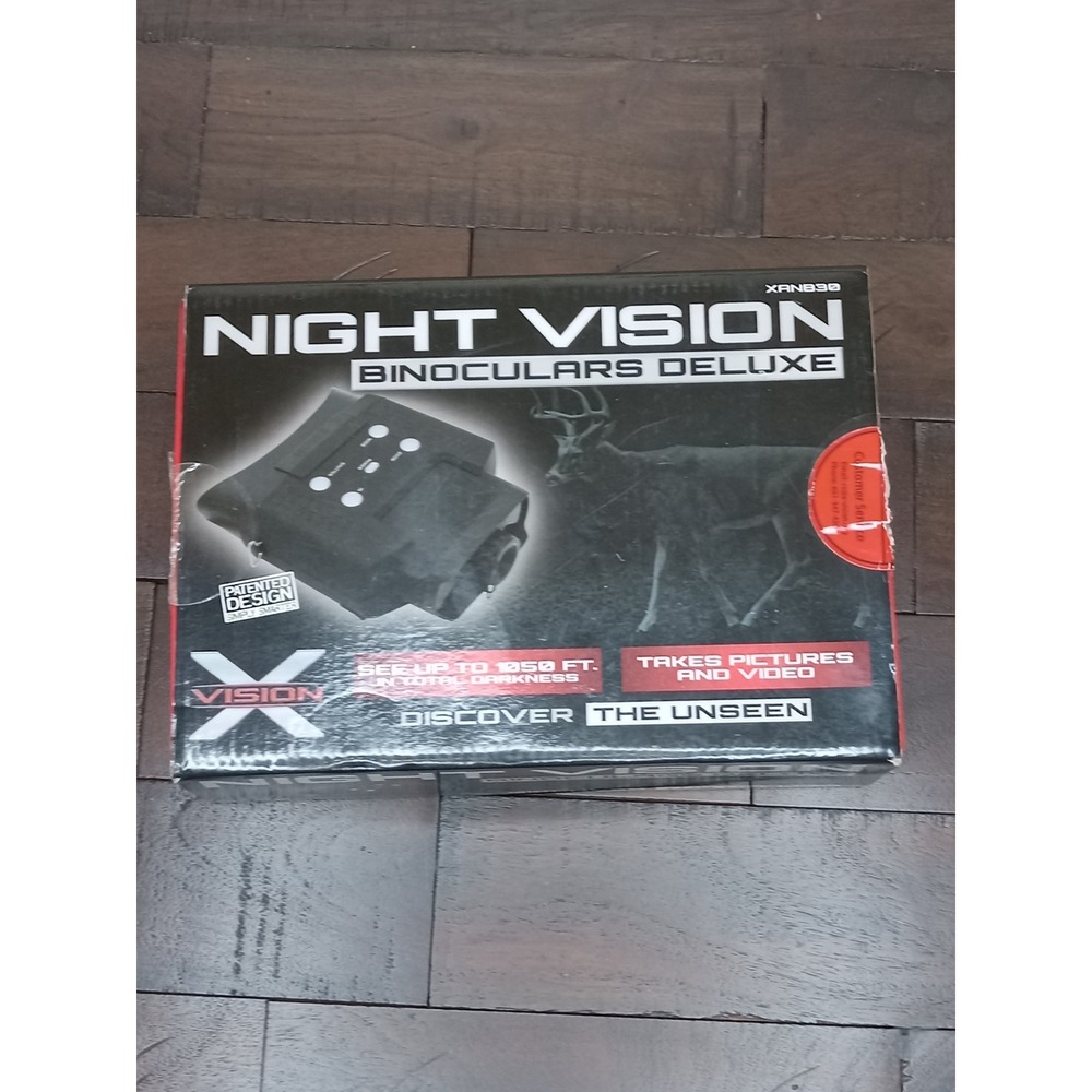 Night Vision‎ Binoculars Deluxe XVision XANB30 Pre-Owned in Box